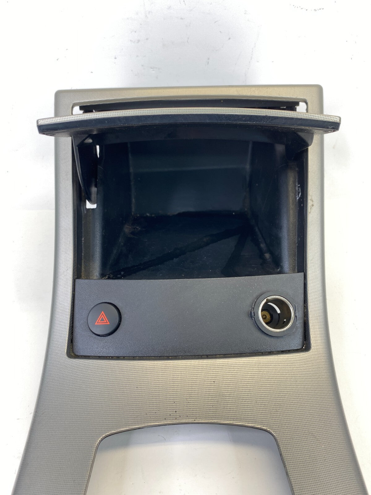 05 06 Nissan Altima Center Console Shifter Bezel Trim Panel & Hazard Switch OEM