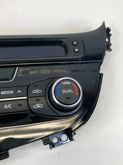 2014 2015 Kia Optima Dual Temperature Control Panel w Digital Clock 972502TNN1CA