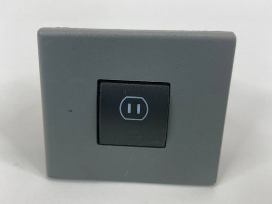 2008-2010 CHRYSLER TOWN & COUNTRY POWER INVERTER SWITCH BUTTON W/ BEZEL TRIM OEM