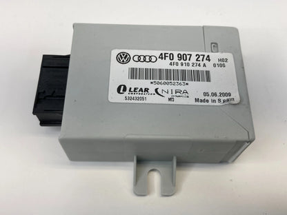 2009-2011 AUDI A6 TIRE PRESSURE MONITOR SYSTEM MODULE INNER REAR OEM 4F0-907-274