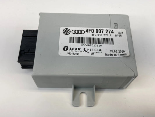 2009-2011 AUDI A6 TIRE PRESSURE MONITOR SYSTEM MODULE INNER REAR OEM 4F0-907-274