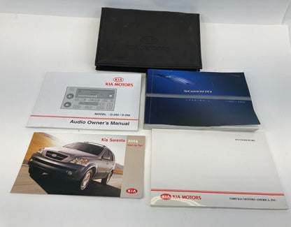 2005 05 Kia Sorento Owner's Owners Manual Guide Book Set W/ Case OEM