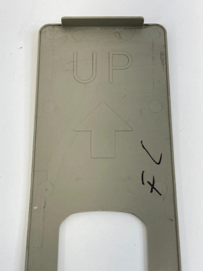 09-14 NISSAN MAXIMA FRONT LEFT SIDE SEAT BELT HEIGHT ADJUSTER COVER 76958-9N00A