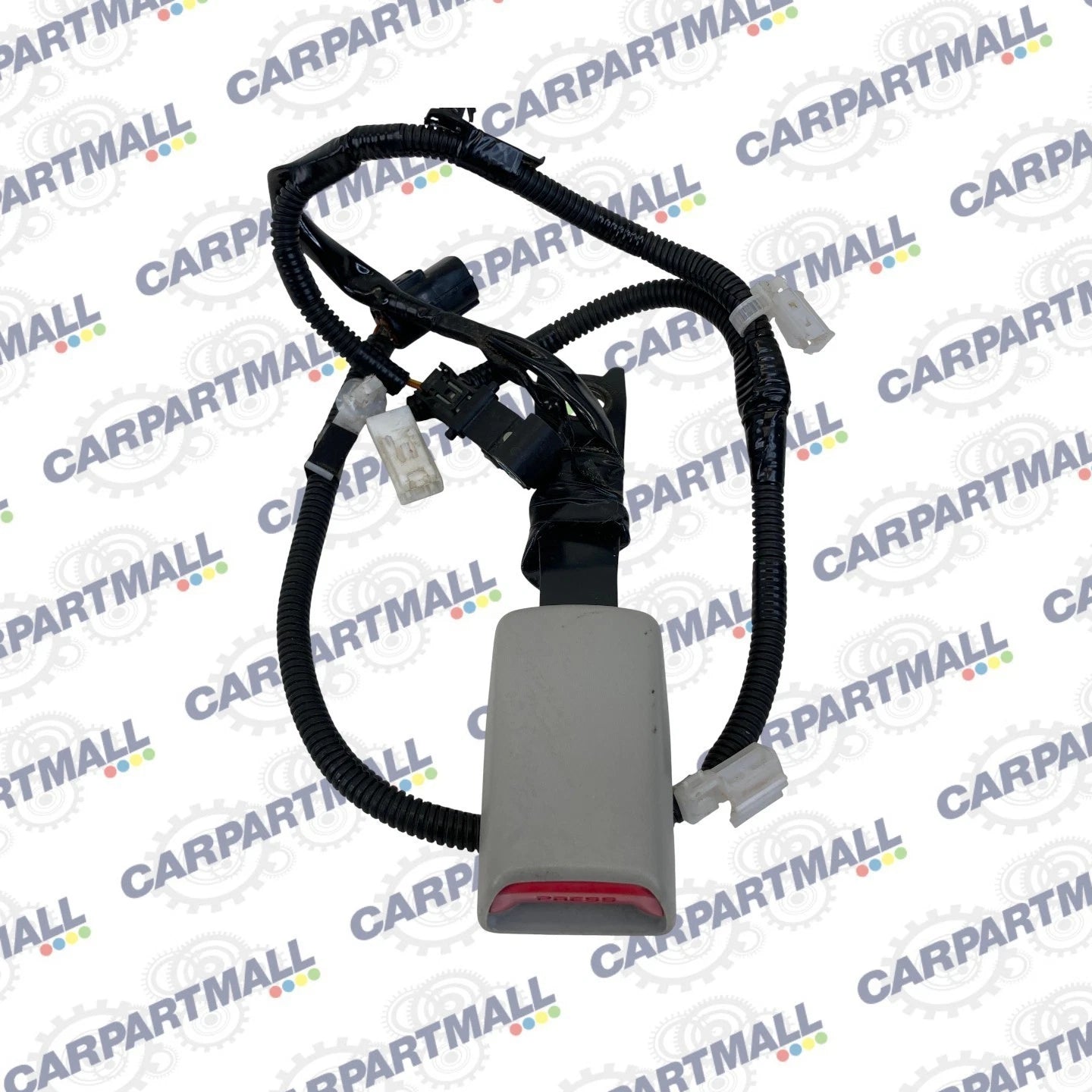 2004-2009 LEXUS RX330 RX350 FRONT LEFT SIDE SEAT BELT BUCKLE GRAY E067902 OEM