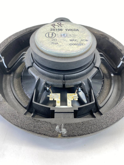 2011 2012 2013 NISSAN ROGUE REAR RIGHT BACK DOOR AUDIO SPEAKER 28156-1VK0A OEM