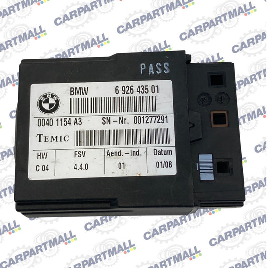 07 08 BMW 328xi Front Side Seat Computer Control Module Unit 692643501 OEM