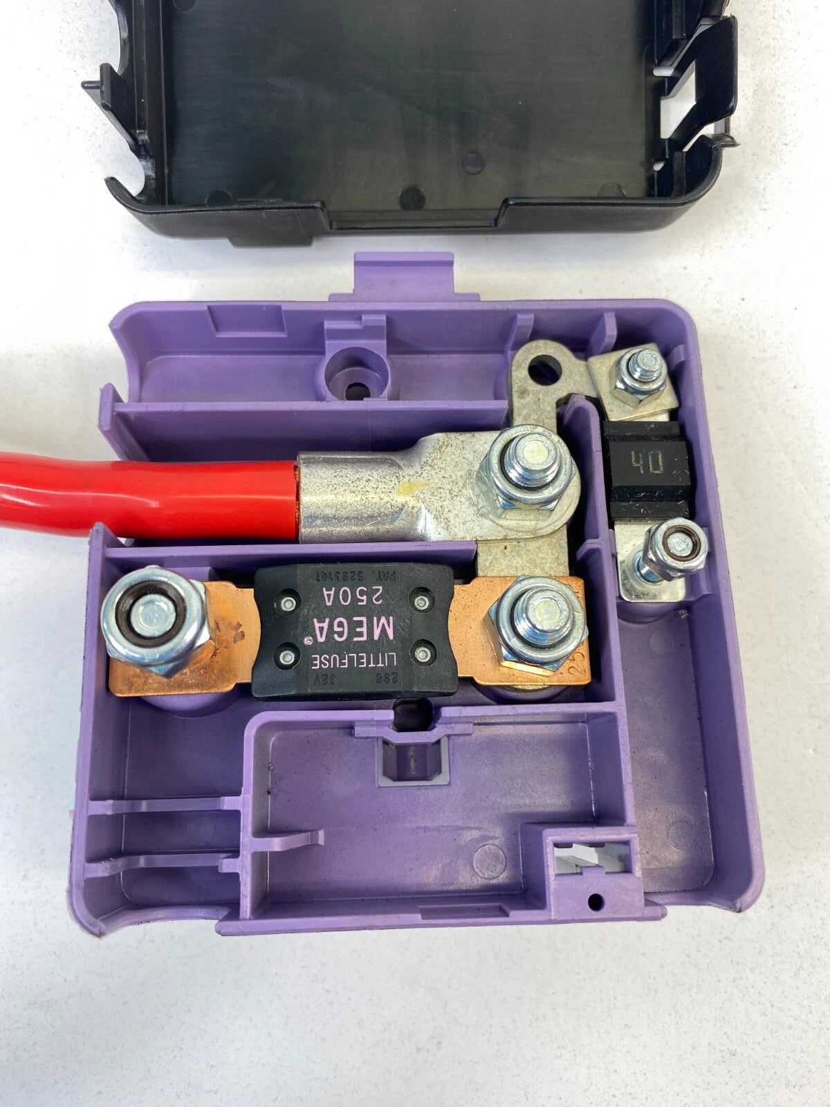 2004 2005 2006 BMW X3 2.5L A/T POSITIVE BATTERY CABLE & JUNCTION BOX 8387547 OEM