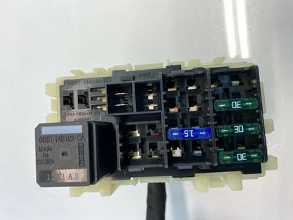 2010-2013 VOLVO S60 3.0L REAR TRUNK FUSE BOX RELAY W/ COVER 6G9T-14C507-AB OEM