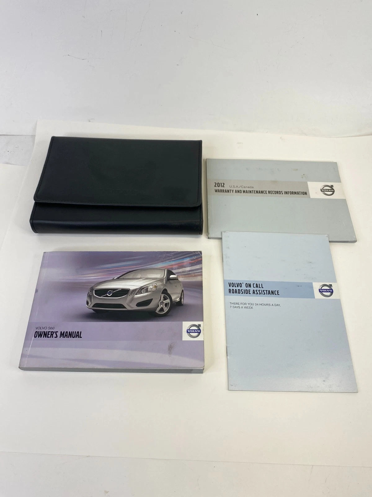 2012 12 VOLVO S60 S60 OWNERS MANUAL CASE WARRANTY BOOK SET OEM