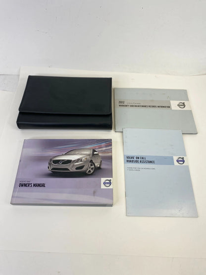 2012 12 VOLVO S60 S60 OWNERS MANUAL CASE WARRANTY BOOK SET OEM