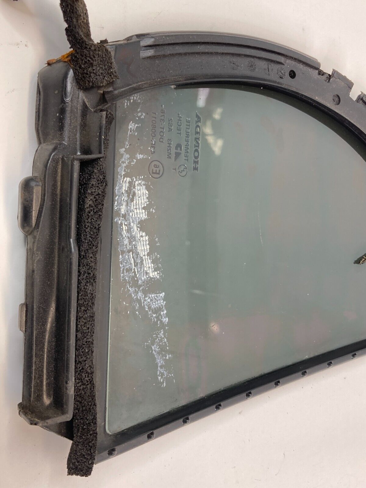 1996-2000 Honda Civic Sedan Rear Left Back Side Door Fixed Quarter Window Glass