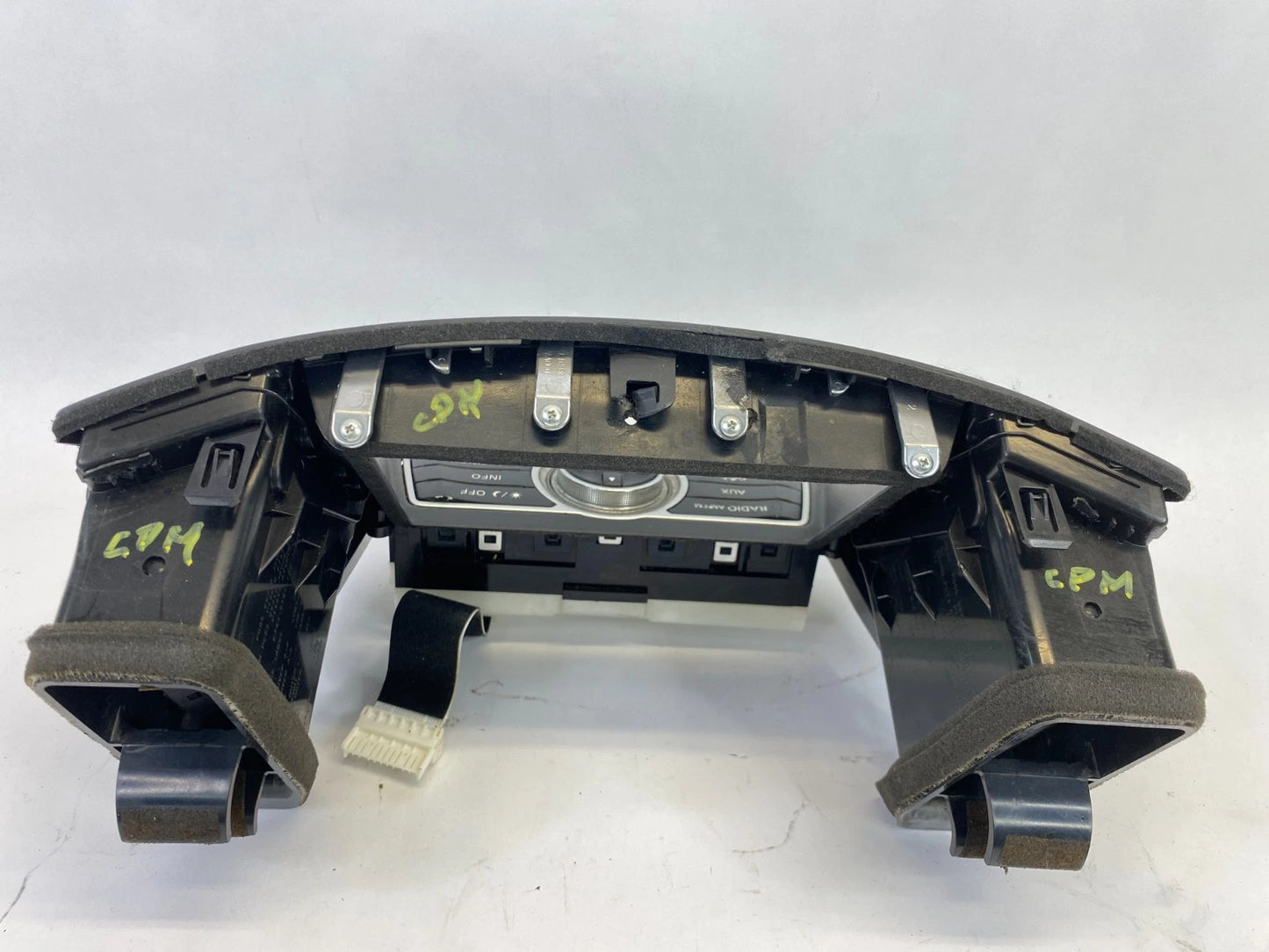 2007 2008 INFINITI G35 SEDAN FACEPLATE RADIO INFO DISPLAY CONTROL 28395JK60B OEM