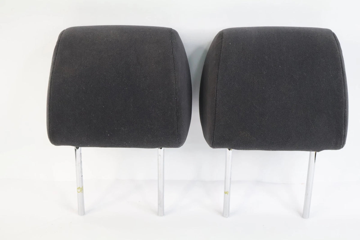 03-09 TOYOTA 4RUNNER FRONT SEAT HEADRESTS HEAD REST LH RH SET CLOTH DK GRAY OEM