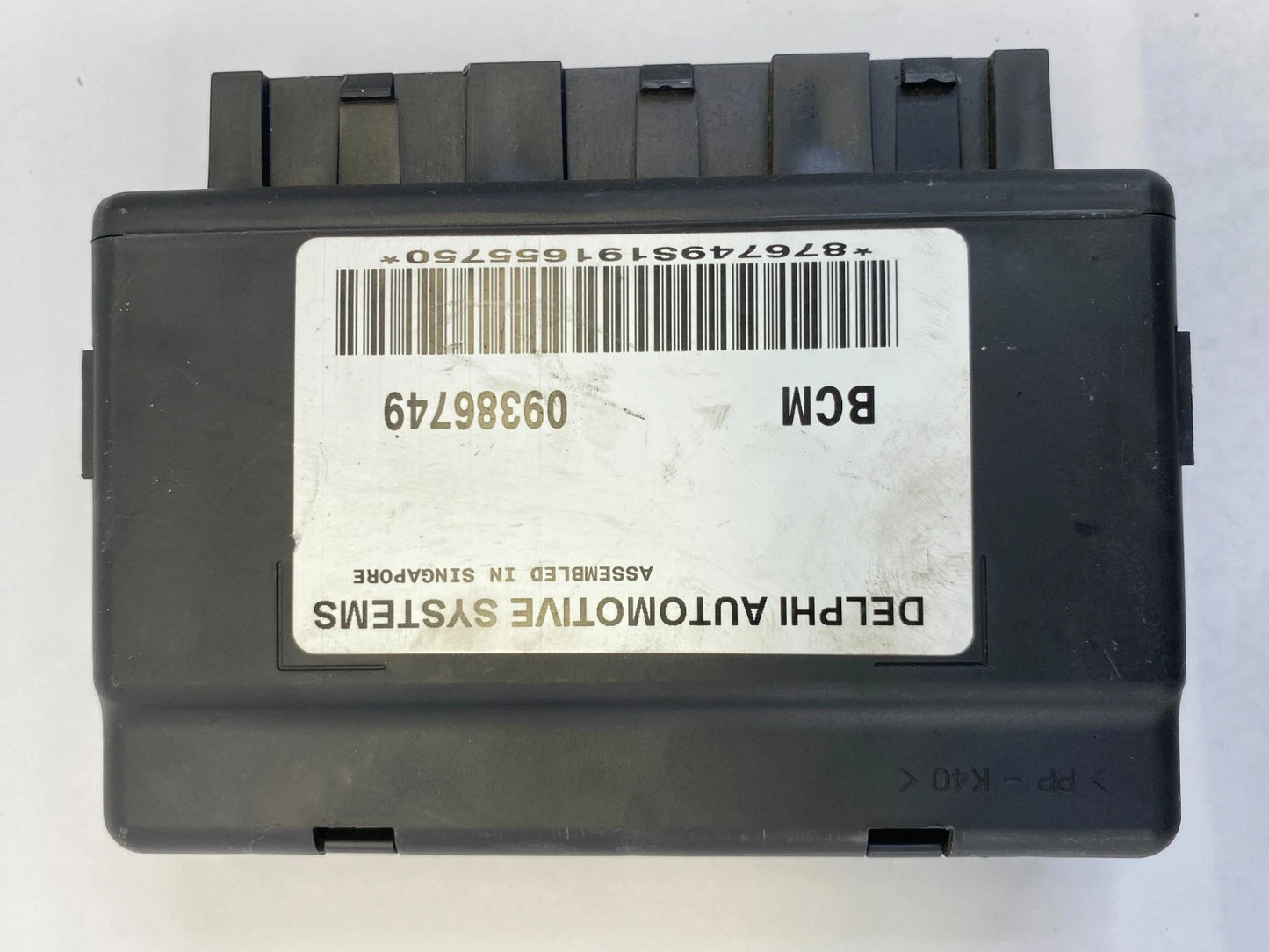 2000 2001 PONTIAC SUNFIRE 2.2L L4 A/T BODY CONTROL MODULE UNIT BCM 09386749 OEM