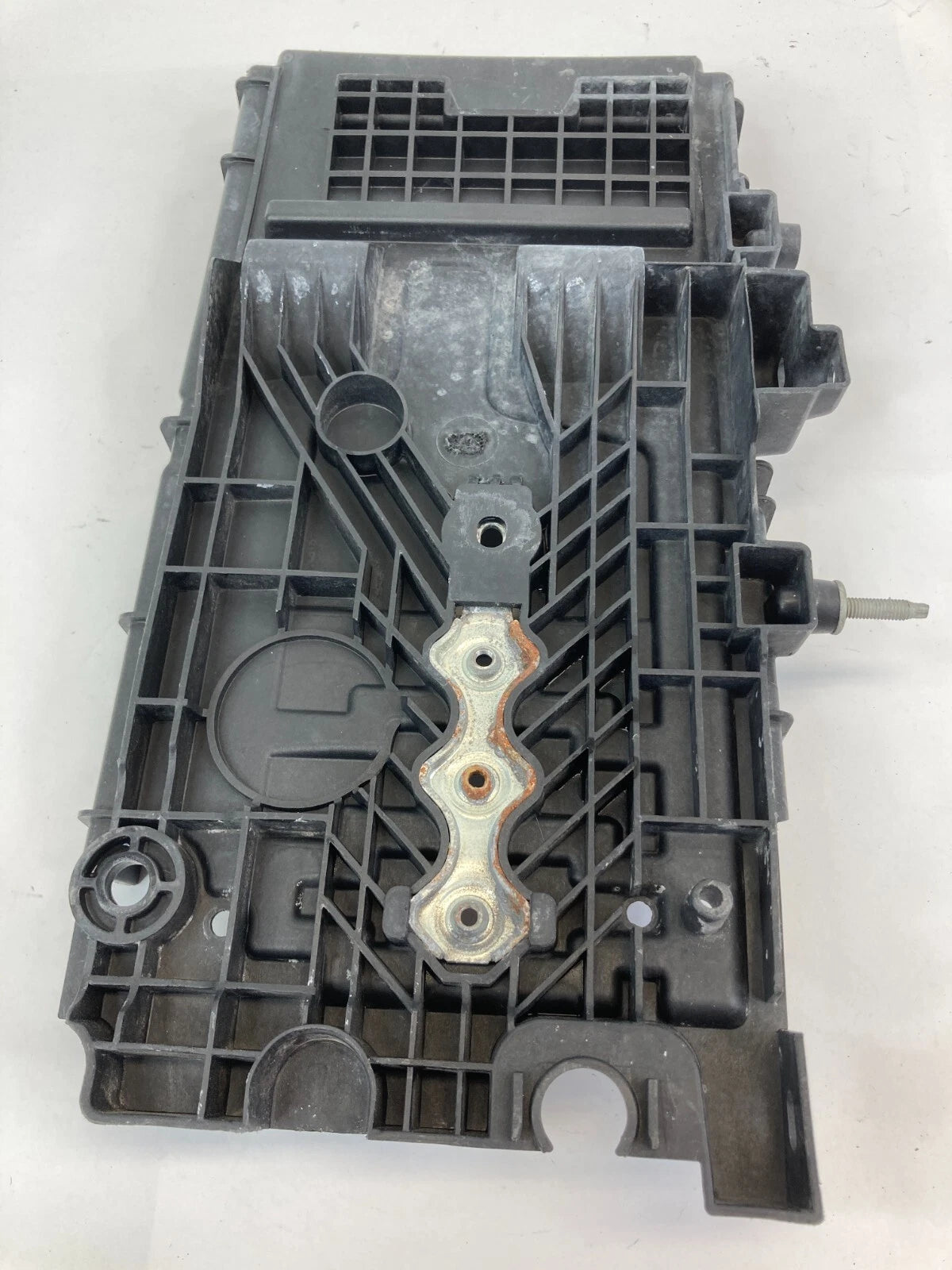 2013-2020 FORD FUSION LOWER BATTERY HOLDER HOLD DOWN TRAY PLASTIC ASSEMBLY OEM