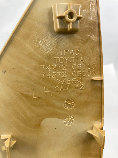 2007 TOYOTA CAMRY REAR LEFT BACK SIDE WINDOW SWITCH BEZEL TRIM 74272-06110 OEM