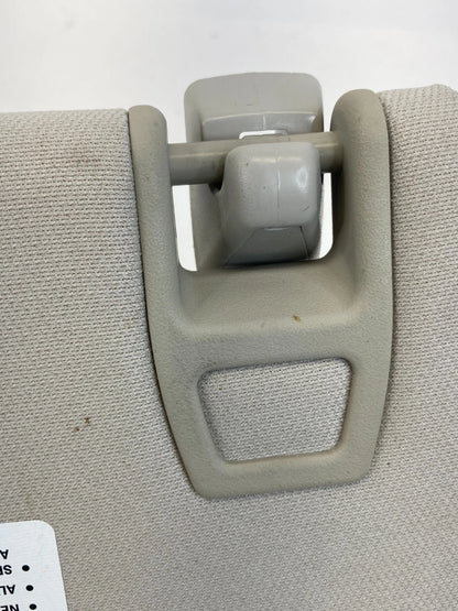 2011-2013 DODGE DURANGO JEEP GRAND CHEROKEE SUN VISOR PAIR LEFT RIGHT GRAY OEM