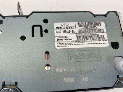 2016-2018 FORD FOCUS AM/FM RADIO RECEIVER XM MP3 SINGLE CD PLAYER JM5T18D818BA