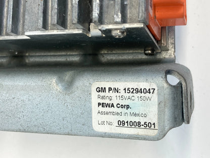 2008-2012 BUICK ENCLAVE 3.6L AC-DC POWER INVERTER MODULE ASSY UNIT 10361107 OEM