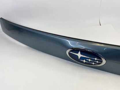 09-13 SUBARU FORESTER REAR LIFT GATE PLATE LIGHT TRUNK MOLDING TRIM W/LIGHTS OEM