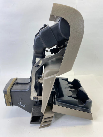 2002-2005 FORD EXPLORER REAR CENTER CONSOLE CUP HOLDER TRIM PANEL W AC VENTS OEM