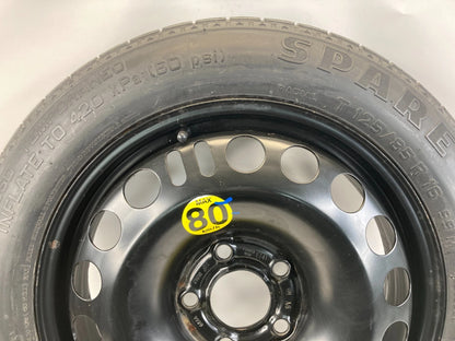 2003-2011 SAAB 9-3 93 SPARE TIRE RIM COMPACT DONUT T125/85R16 99M PIRELLI OEM