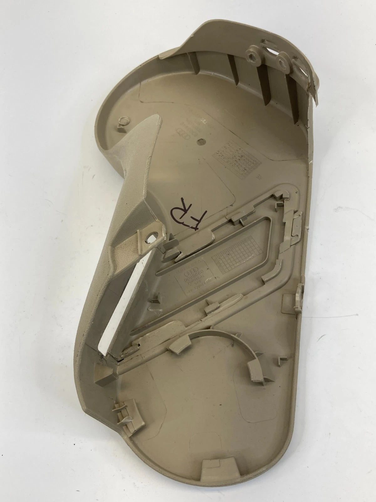 2005-2008 AUDI A4 S4 FRONT RIGHT PASSENGER SEAT TRIM COVER BEIGE 8303946 OEM