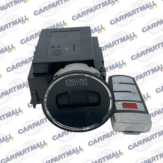 09-13 VW Volkswagen CC Ignition Engine Start Stop Switch W Key 3C0905843R OEM