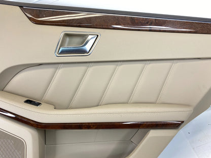 2006-2016 MERCEDES-BENZ E350 REAR RIGHT SIDE INNER DOOR PANEL ASSY W/ SWITCH OEM