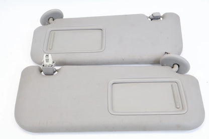 2006-2011 TOYOTA YARIS SUNVISOR SUN VISOR SET LEFT & RIGHT LH RH GRAY OEM
