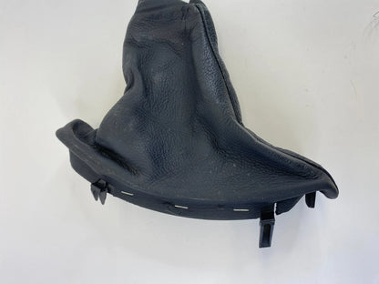 06 07 BMW 530XI EMERGENCY PARKING BRAKE BOOT HANDLE COVER LEATHER 34427034091