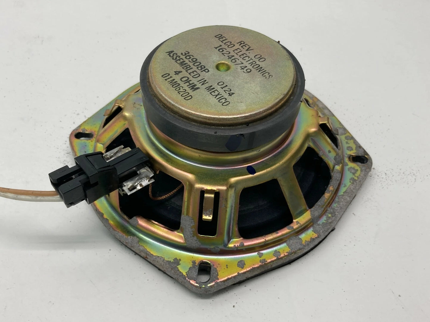 2000-2005 CADILLAC DEVILLE REAR RIGHT DOOR AUDIO SPEAKER OEM FACTORY 16246749
