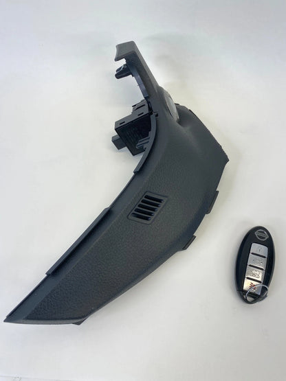 2013-2019 NISSAN SENTRA IGNITION START STOP SWITCH BEZEL KEY FOB OEM 68414-3SG1A
