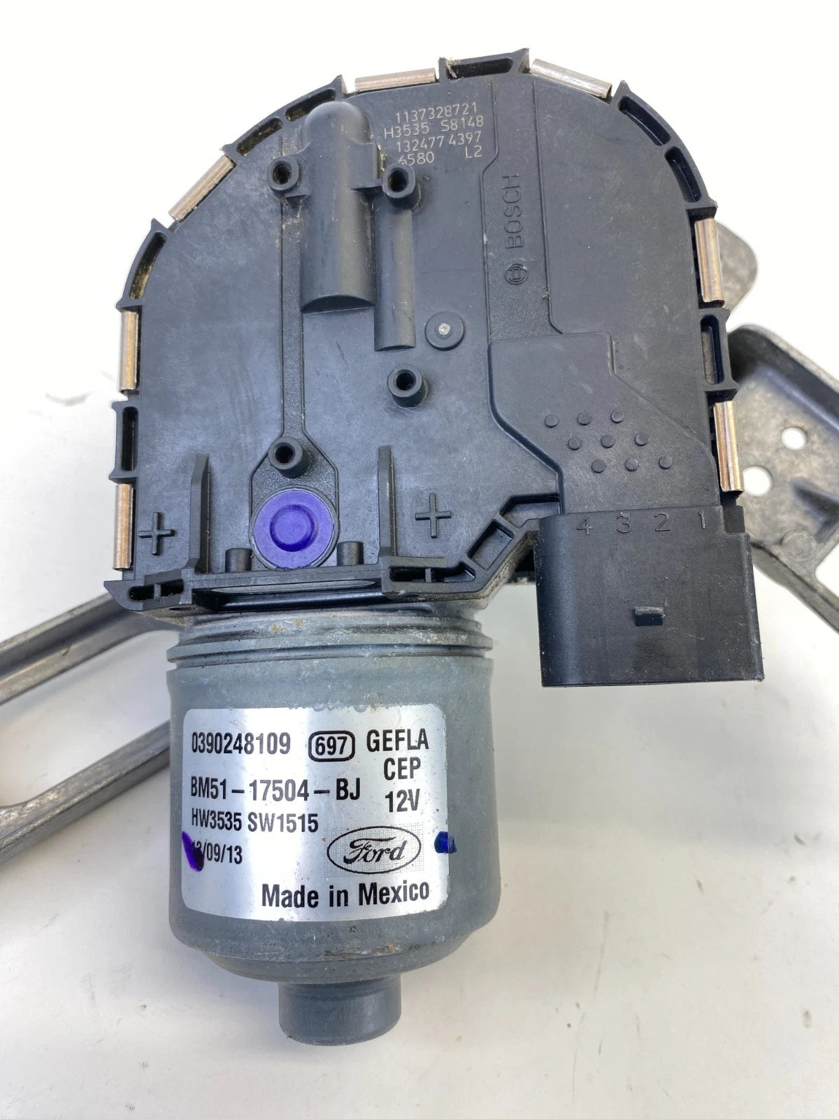 2012-2018 FORD FOCUS FRONT RIGHT SIDE WIPER MOTOR ASSY BM51-17K484-B OEM