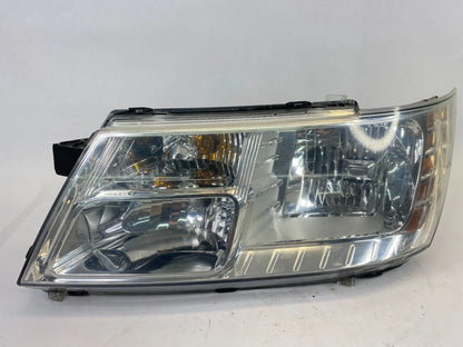 2009-2020 DODGE JOURNEY DRIVER LEFT SIDE HEADLIGHT LAMP HALOGEN CHROME OEM