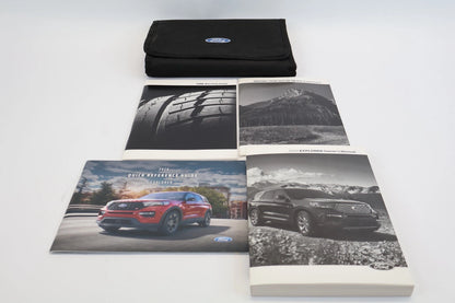 2020 FORD EXPLORER OWNERS MANUAL & QUICK GUIDE BOOK TIRE WARRANTY W/ CASE
