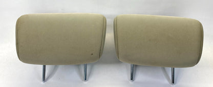 10-13 KIA FORTE SEDAN REAR SEAT HEADREST HEAD REST LH & RH SET PAIR CLOTH OEM
