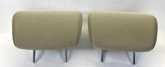 10-13 KIA FORTE SEDAN REAR SEAT HEADREST HEAD REST LH & RH SET PAIR CLOTH OEM