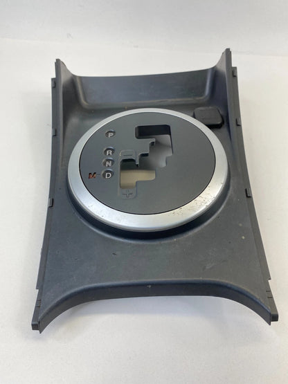 2007-2009 MAZDA CX-7 CENTER CONSOLE SHIFTER INDICATOR COVER BEZEL TRIM EG2164341