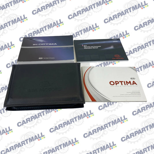 2013 KIA OPTIMA OWNERS GUIDE WARRANTY & CONSUMER INFORMATION BOOK MANUAL OEM
