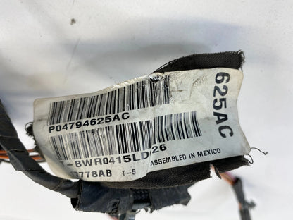 2005 DODGE NEON SEDAN REAR LEFT SIDE DOOR WIRE WIRING HARNESS 04794625AC OEM