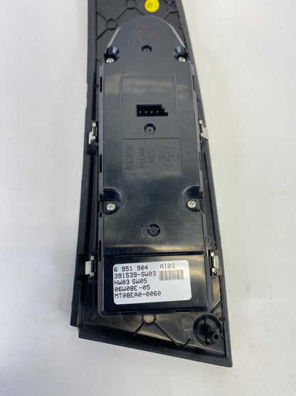 2006 2007 BMW 530xi Front Left Door Master Power Window Switch w Bezel 6951904