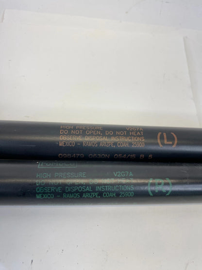 11-15 FORD EXPLORER RR TRUNK LIFTGATE SUPPORT STRUTS PAIR SET 2 098001-0630N OEM