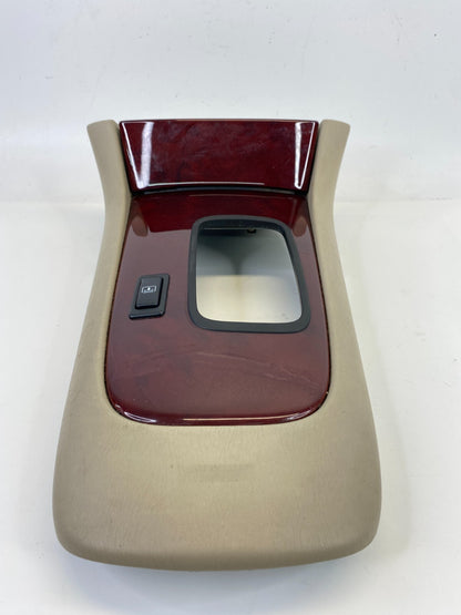 2002 2003 Lexus ES300 Center Console Shifter Shift Bezel Trim Wood W /Ashtray