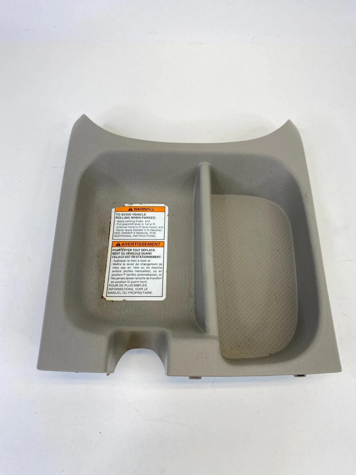 2003-2006 SUZUKI XL-7 CENTER CONSOLE TRAY INSER COVER PLATE 75921-50J10 OEM