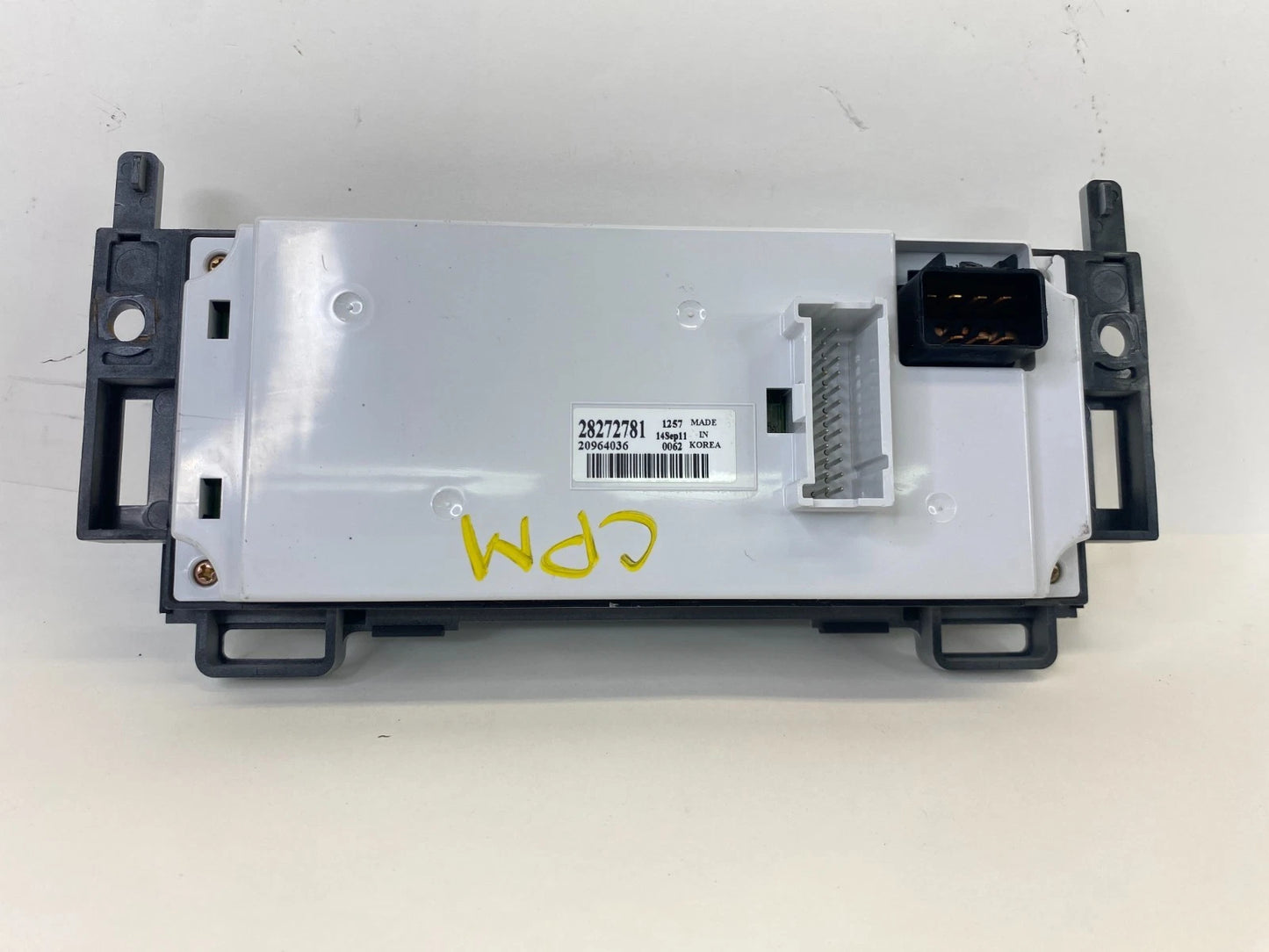 2008-2012 CHEVROLET MALIBU CLIMATE CONTROL HVAC AC HEATER SWITCH 20964036 OEM