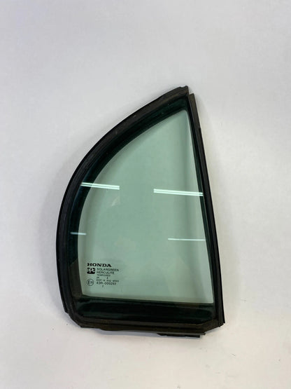 06-11 HONDA CIVIC SDN REAR RIGHT DOOR WINDOW VENT GLASS W WEATHERSTRIP 73441-SNE