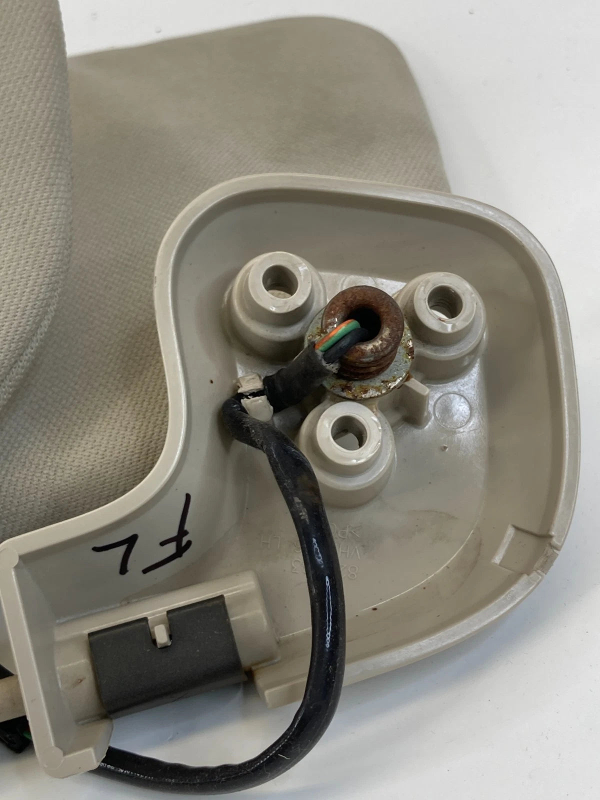 2003-2006 LINCOLN NAVIGATOR LEFT DRIVER SUN VISOR LIGHTED WITH HOMELINK OEM