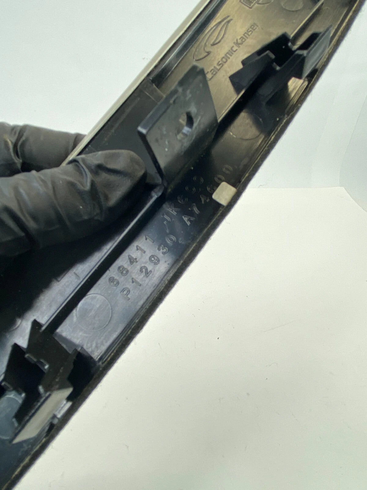 07 08 INFINITI G35 SEDAN FRONT RIGHT DASH SIDE INSTRUMENT TRIM BEZEL 68411-JK000