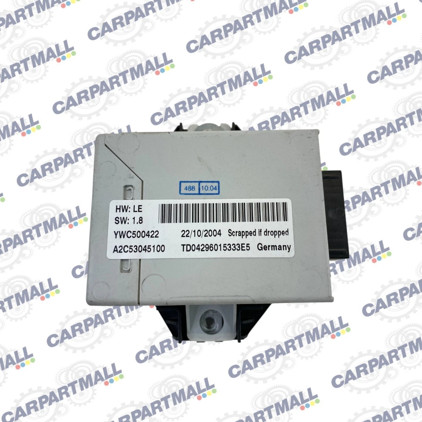 03-05 LAND ROVER RANGE ROVER NAVIGATION CONTROL COMPUTER MODULE YWC500422 OEM